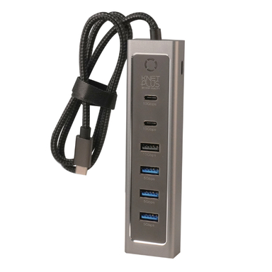 هاب 7 پورت Type-C کی نت پلاس مدل KP-HC37