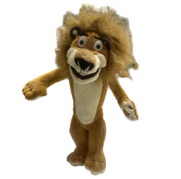 عروسک پولیشی شیر ماداگاسکار ارتفاع 30 سانتی متر
