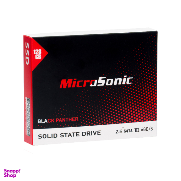 حافظه SSD اینترنال میکروسونیک مدل PANTHER ظرفیت 128 گیگابایت