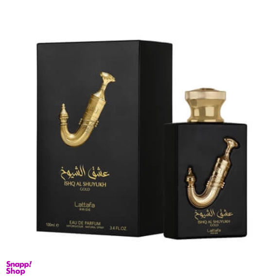 ادوپرفیوم لطافه مدل عشق الشیوخ گلد