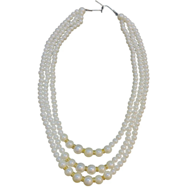 پرده جمع کن مدل مروارید سه خط لی لوکس مجموعه 2 عددی