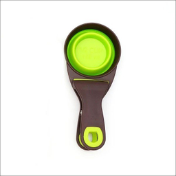 پیمانه غذای سگ و گربه مدل تاشو کد 97 سایز M