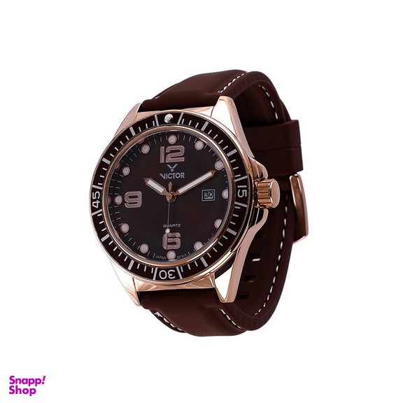 ساعت مچی عقربه ای مردانه ویکتور کد Vi-015