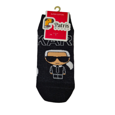 جوراب ساق کوتاه زنانه پاتریس مدل تا به تا کارل و شوپت