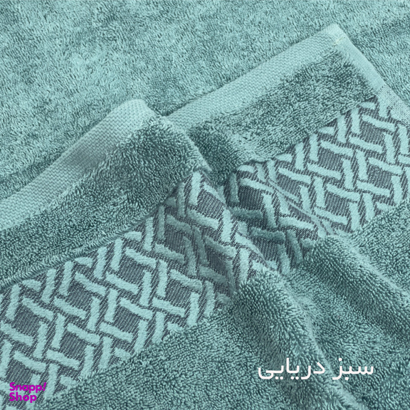 حوله دست و صورت هیرو مدل عروس و داماد سایز 40×80 سانتی متر