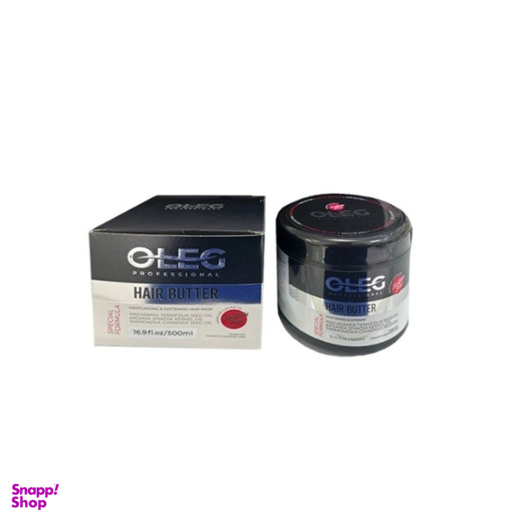 ماسک آبرسان و ترمیم کننده مو اولگ مدل Hair Butter مناسب انواع مو حجم 500 میلی لیتر