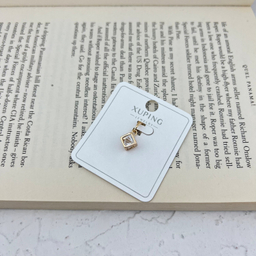 آویز گردنبند زنانه ژوپینگ مدل مکعب کد N4610