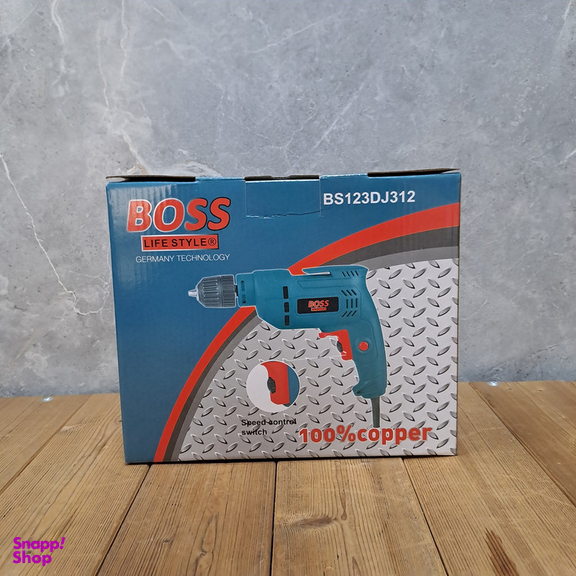 دریل پیچ گوشتی برقی 600 وات باس مدل LIFE_STYLE