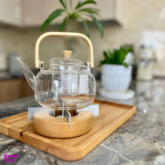 قوری مدل دسته بامبو کد h4-39