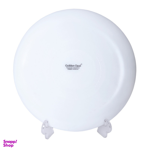 بشقاب غذا خوری گلدن اپال مدل هتلی مجموعه 6 عددی