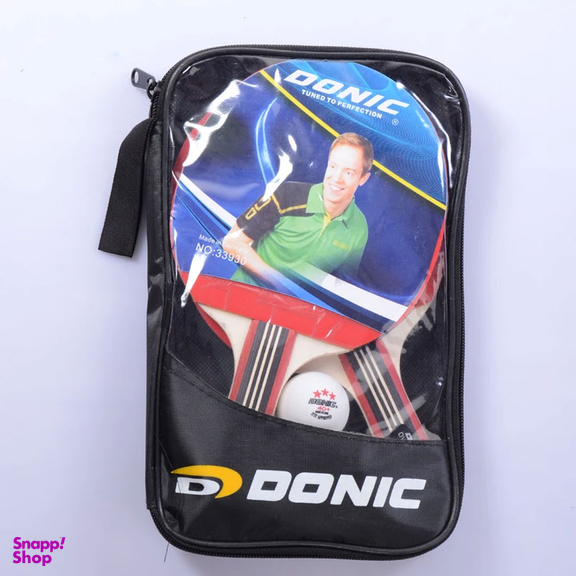 راکت پینگ پنگ دونیک مدل 930 بسته 2 عددی به همراه توپ