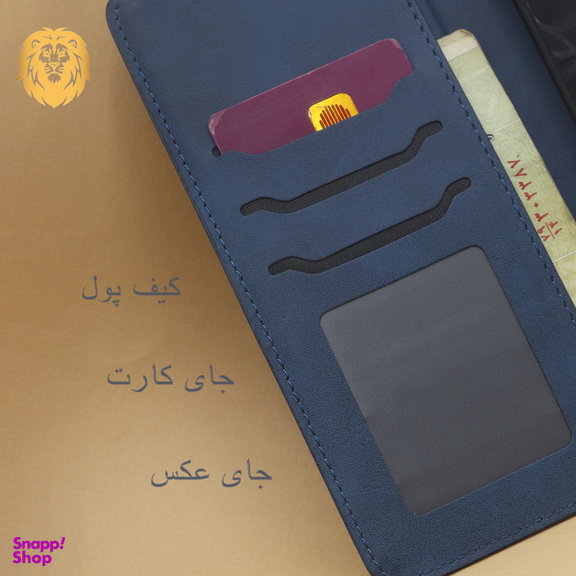 کیف کلاسوری دیامانته مدل Gira Bk مناسب گوشی موبایل سامسونگ Galaxy A06 به همراه آویز