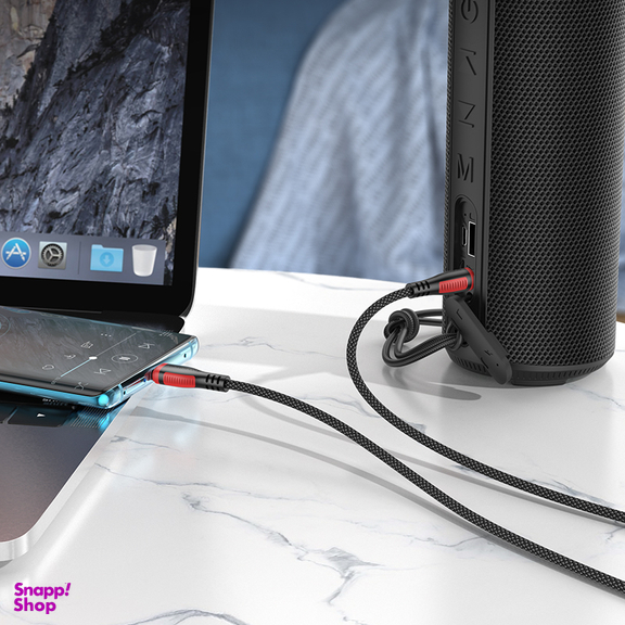 کابل تبدیل Type-C به Jack 3.5mm بروفون مدل BL14 طول 1 متر