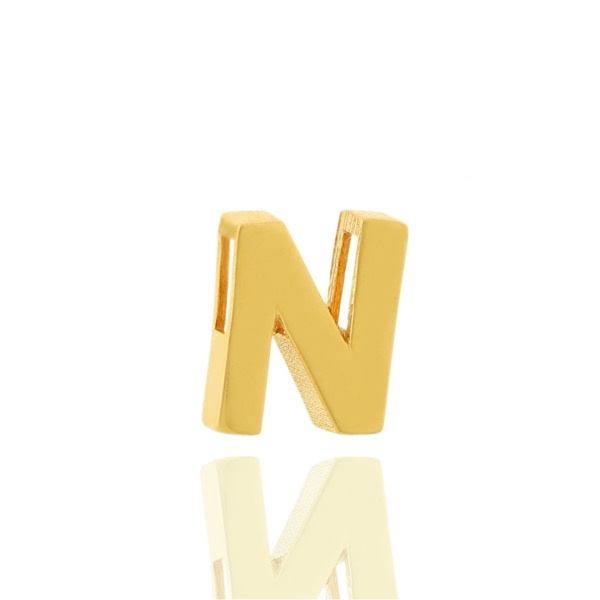 پلاک گردنبند طلا 18 عیار زنانه گالری یگانه کد 2519