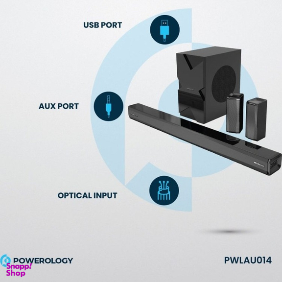 ساندبار پاورولوژی مدل 5.1CH Home Theater System