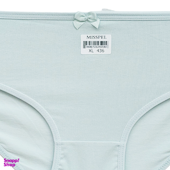 شورت زنانه میسپل کد lb-1059-01 رنگ آبی روشن