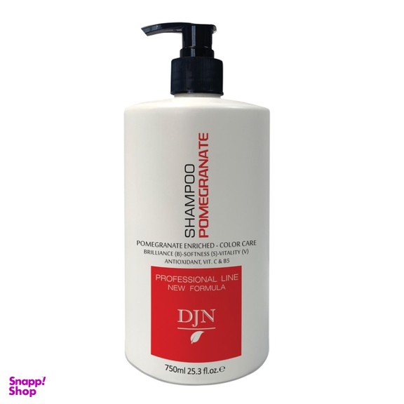 شامپو مو دژن مدل Pomegranate کد 107 مناسب موهای رنگ شده حجم 750 میلی لیتر
