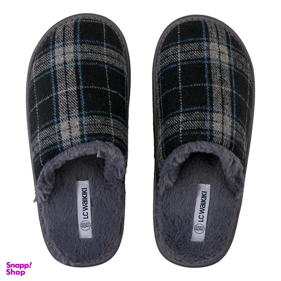 دمپایی حوله ای ال سی وایکیکی مدل استپ دار چارخونه