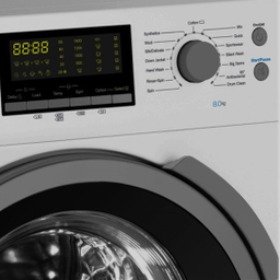 ماشین لباسشویی هایسنس مدل WFH8012D ظرفیت 8 کیلوگرم