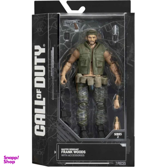 اکشن فیگور جزورس کال اف دیوتی بلک اوپس سری Call of Duty Frank Woods