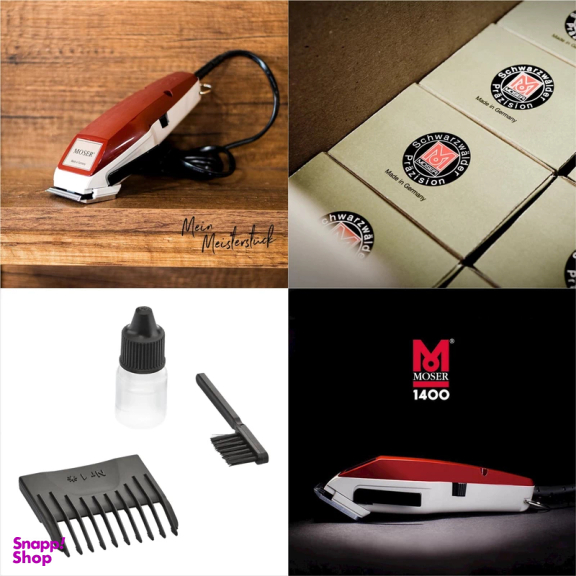 ماشین اصلاح سر و صورت مدل 0050-1400 به همراه ست شانه 6 عددی