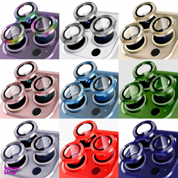 محافظ لنز دوربین بوف مدل HD-ColorLenz مناسب برای گوشی موبایل اپل Iphone 15 Pro Max / 15 Pro