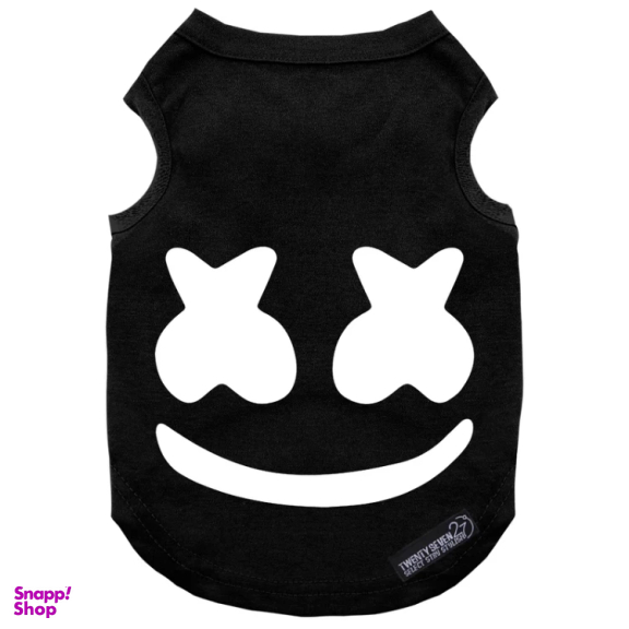 لباس سگ و گربه 27 طرح Marshmello کدMH1247 رنگ مشکی