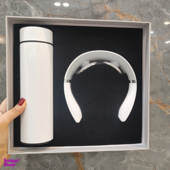 ست هدیه مدل ماساژور گردن و فلاسک گنجایش 0.5 لیتر