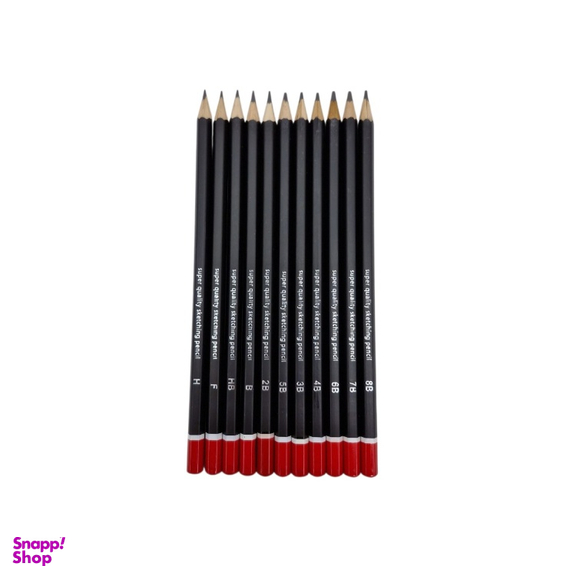 مداد طراحی وینیدز کد 968 مجموعه 12 عددی