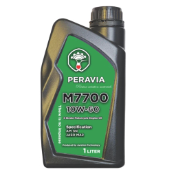 روغن موتورسیکلت تمام سنتتیک پراویا مدل API SN - JASO MA2 10W-60 حجم 1 لیتر