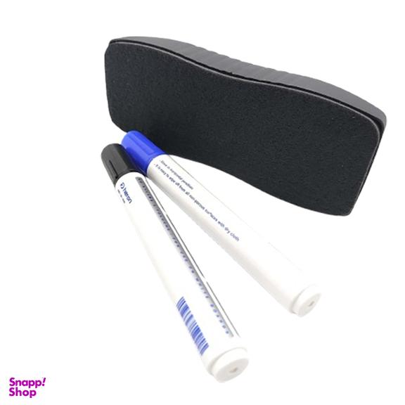 ماژیک وایت برد هرون مدل مگنتی بسته ۲ عددی