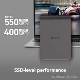 اس اس دی اکسترنال لکسار مدل SL200 ظرفیت 1 ترابایت