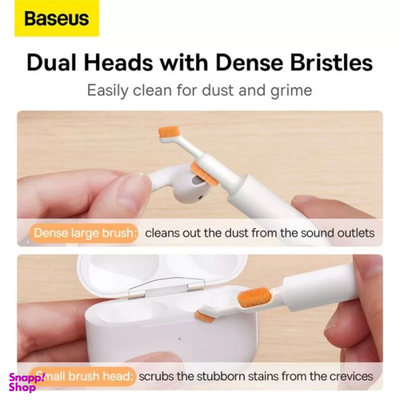 قلم تمیز کننده ایرپاد باسئوس مدل Dual Brush