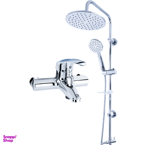 شیر حمام اندیکا مدل پریا به همراه علم دوش کد33