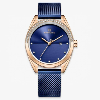 ساعت عقربه ای زنانه نیوی فورس مدل NF 5015 RG/BE