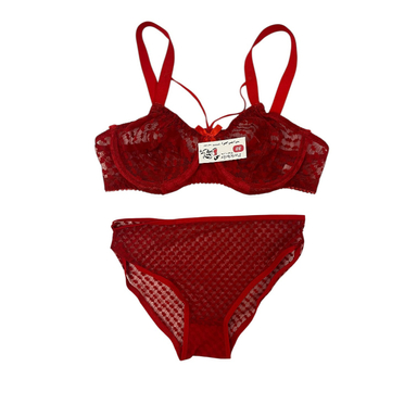 ست شورت و سوتین زنانه پریچهر کد NM-PR-01 رنگ قرمز