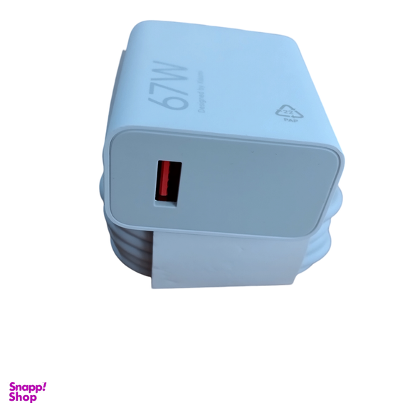 شارژر دیواری شیائومی مدل 67 وات به همراه کابل USB Type-C