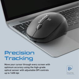 ماوس بی سیم پرومیت مدل TRACKER.BLACK
