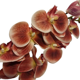 گل مصنوعی ارکیده کد 11053 رنگ زرشکی