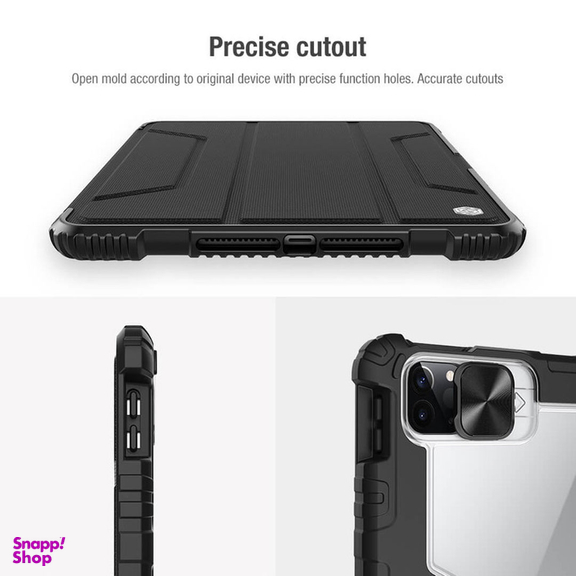 کیف کلاسوری نیلکین مدل Camshield Bumper مناسب برای تبلت اپل iPad Pro 12.9 2021/ iPad Pro 12.9 2020