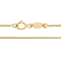 زنجیر طلا 18 عیار زنانه میلی گالری مدل ونزی گلستانه کد MT838 سایز 44 سانتی متر