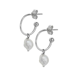 گوشواره نقره زنانه گیرا مدل Pearl کد G681