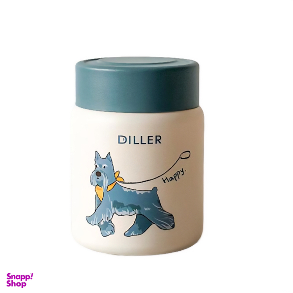 تراول ماگ دیلر طرح سگ کد 02 گنجایش 150 میلی‌ لیتر