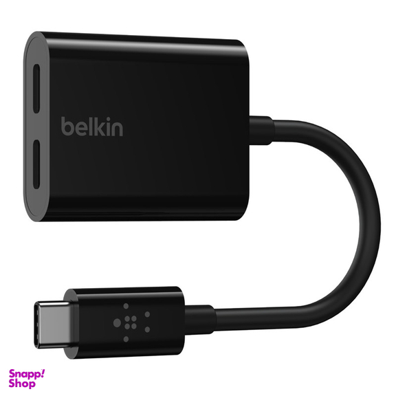 مبدل 1 به 2 USB-C بلکین مدل F7U081btBLK