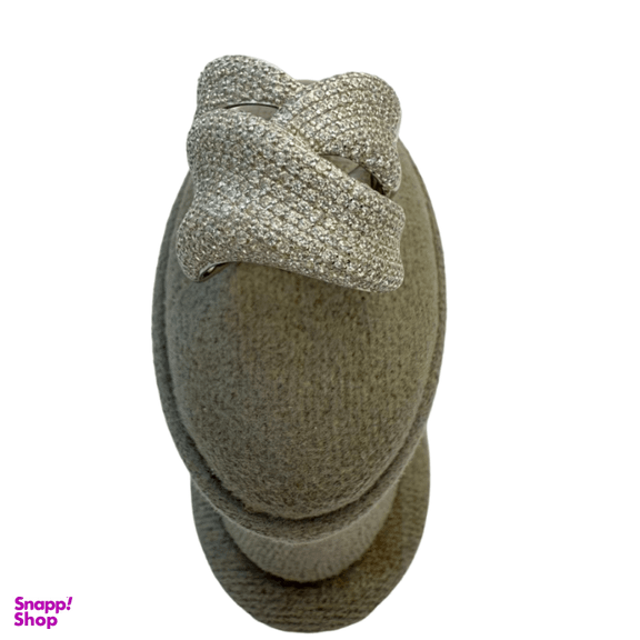 انگشتر نقره 925 عیار زنانه طرح نگین جواهر کد RNGF 1120