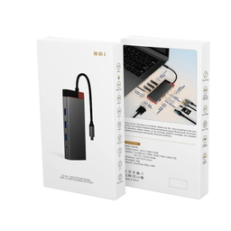 USB هاب 10 پورت Type-C ای جی دبلیو مدل BS10A