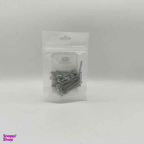 پیچ و مهره هامر مدل استوانه کد M4-40mm بسته 50 عددی