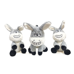 عروسک پولیشی طرح الاغ خندان سایز 25 سانتی متر