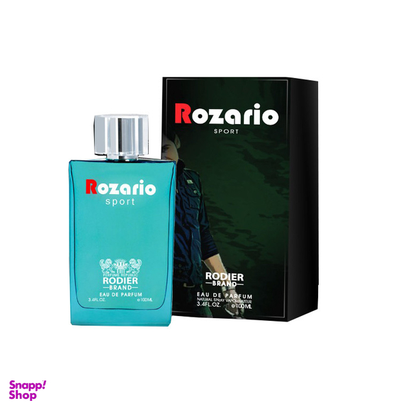 ادوپرفیوم مردانه رودیر مدل روزاریو اسپرت حجم 100 میلی لیتر