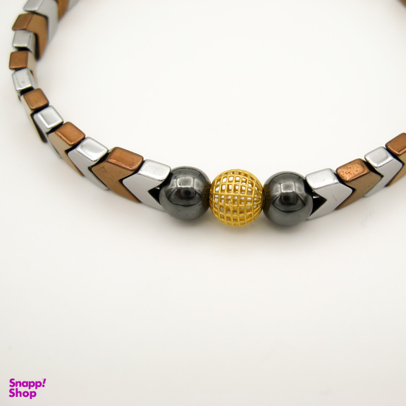 دستبند طلا 18 عیار مردانه کاپانی مدل kb028